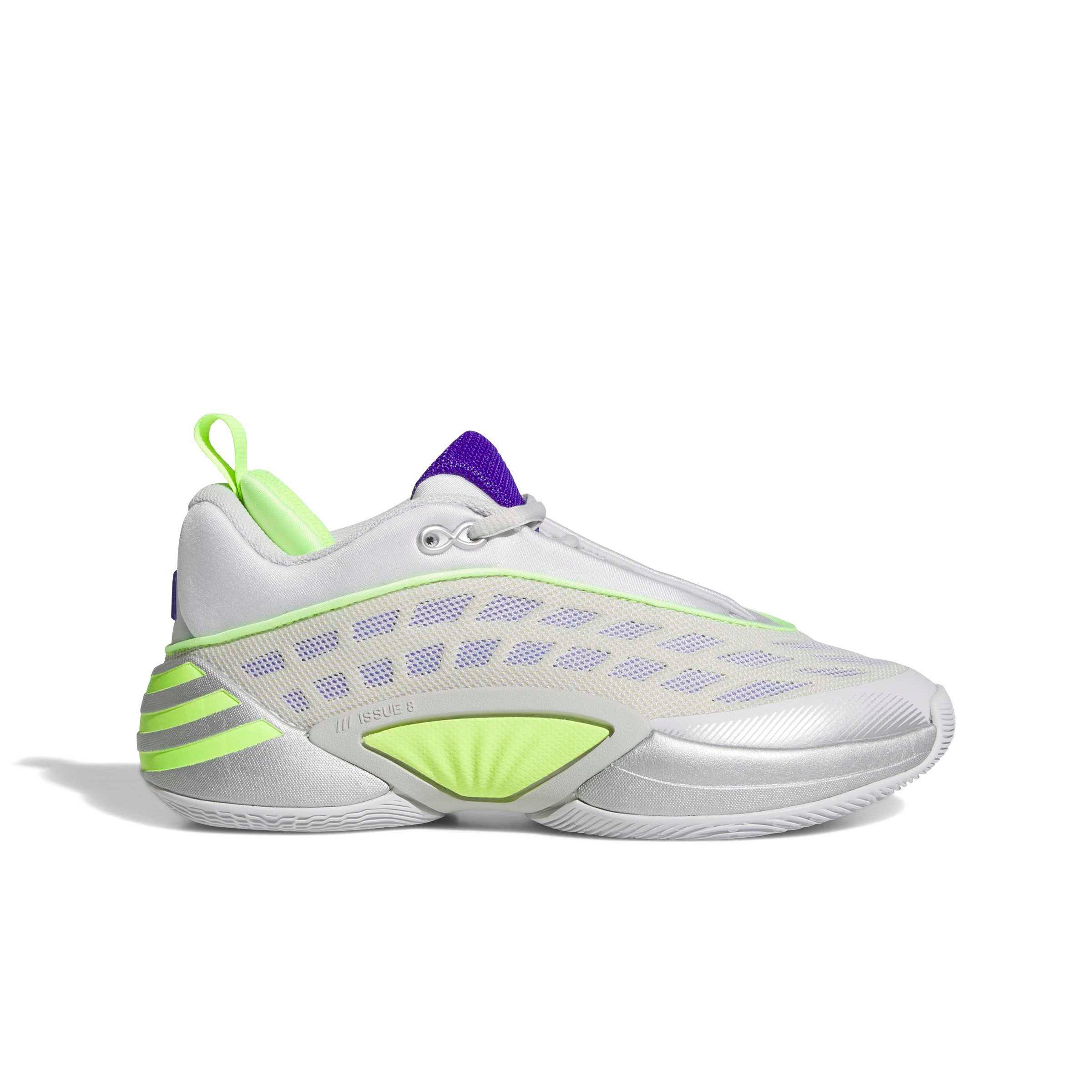 adidas D.O.N. Issue 8 "Silva Spida" Grade School Kids' Basketball Shoe - GREY